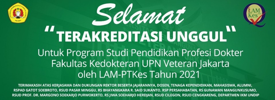Fakultas Kedokteran UPNVJ Terakreditasi 